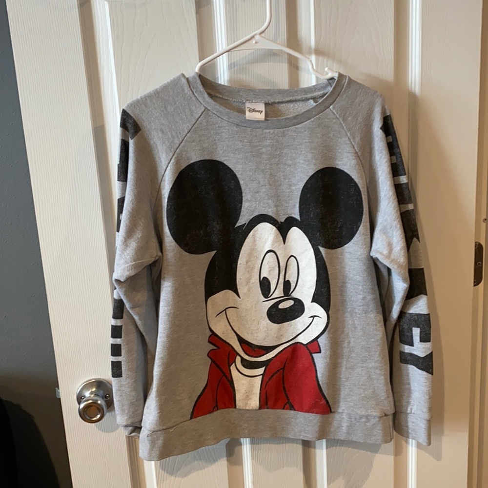 Mickey Mouse sweater with fun back